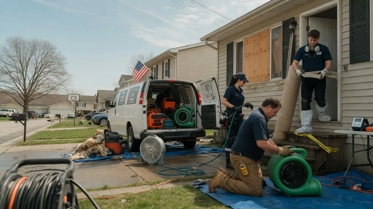 Water Damage Restoration in Monrovia, IN near me